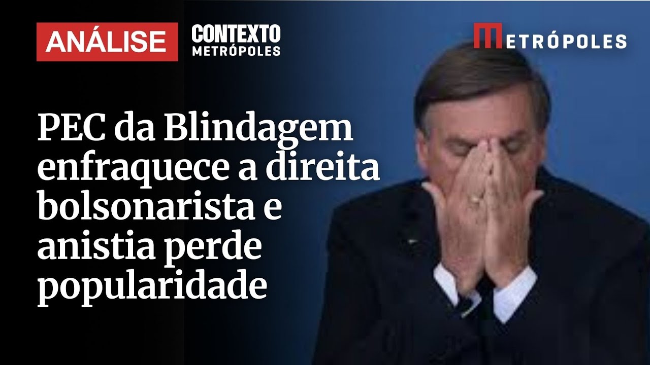 PEC da Blindagem enfraquece a direita bolsonarista e anistia perde popularidade analisa Denicoli