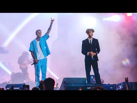 Justin Bieber - Never Say Never ft. Jaden 🤩 (Live from the Freedom Experience)