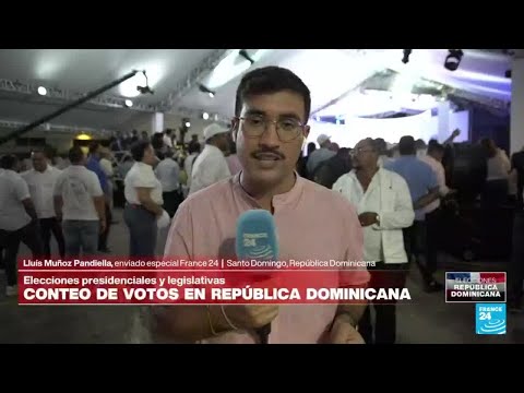 Informe desde Santo Domingo: Luis Abinader toma la delantera en los comicios presidenciales