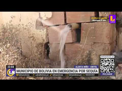 Bolivia en alerta por escasez de agua a causa de sequías