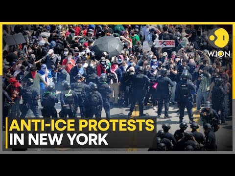 Anti-ICE Protests: Demonstrators Stage Sit-in Against Immigration Crackdown, Over 75 Arrested