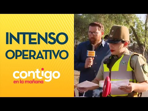SACARON MOTO DE CIRCULACIÓN: Intensa fiscalización de autos para 3 comunas - Contigo en la Mañana