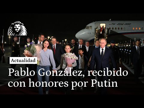 Putin recibe con honores a Pablo González, el español acusado de ser agente encubierto del Kremlin