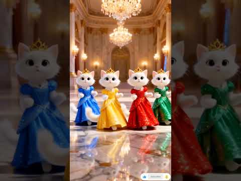 Fourteen dancing on stage 💃💃 #cutecat #dancevideo #aicatstory #catstory #catshorts #catvideo