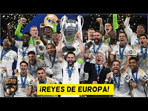 REAL MADRID SE CORONA CAMPEÓN de CHAMPIONS vs DORTMUND. Goles de VINICIUS y CARVAJAL | Futbol Center