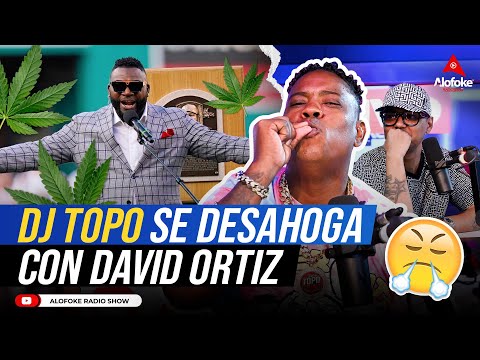 DJ TOPO SE DESAHOGA CON DAVID ORTIZ; SANTIAGO MATIAS LO ENFRENTA (EL DESPELUÑE EN VIVO)