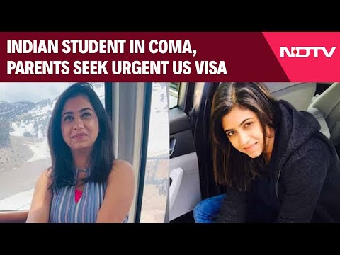 Indian Student In Coma After US Accident, Parents Seek Urgent Visa | NDTV 24x7 LIVE
