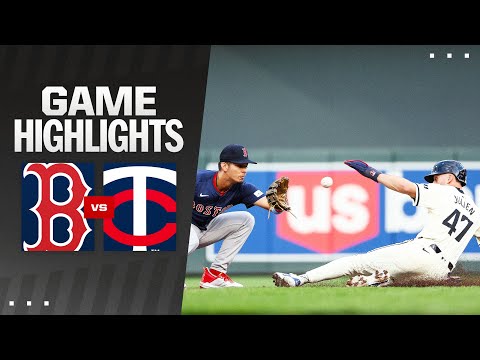 Red Sox vs. Twins Game Highlights (5/3/24) | MLB Highlights video clip