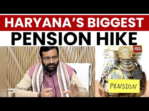 Haryana CM Nayab Saini Announces ₹3,200 Monthly Pension | India Today News