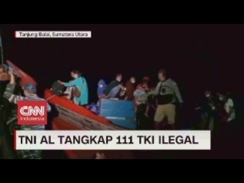 TNI AL Tangkap 111 TKI Ilegal