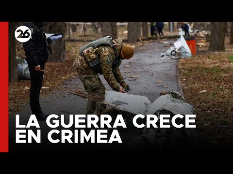 Rusia y Ucrania combaten en Crimea tras el ataque en la petrolera