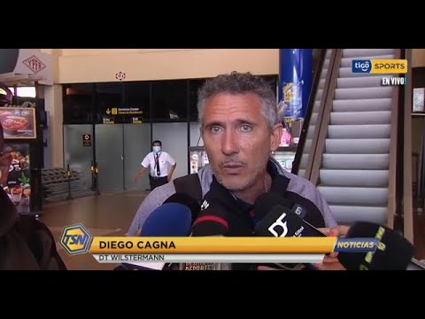 Diego Cagna, DT de Wilstermann, confirma sistema para mañana. Buscaran conseguir un buen resultado