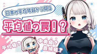 【データ分析】年収分析①　日本の平均年収から見る「平均値の罠」