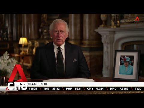 King Charles III makes emotional tribute to late Queen Elizabeth II in first address to the nation