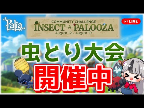 【#パリア Live】公式虫とりイベント開催中！INSECT-A-PALOOZA に貢献したい！　虫取り一緒にしませんか？【#Palia ライブ】