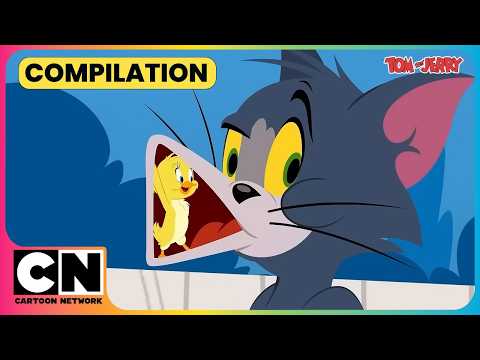 Rescuing the Duck From Tom's Tummy!🦆😾| Tom and Jerry🐭| Duck Special | Kids Cartoon​ | @cnindia