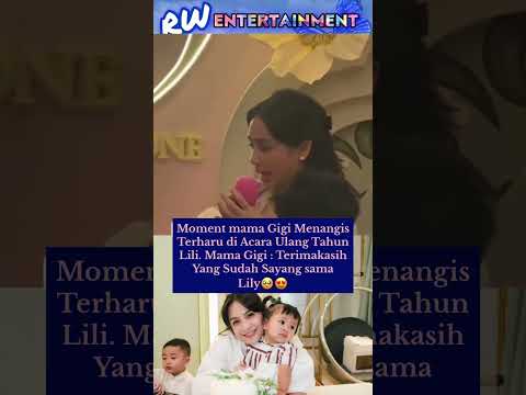 Mewek! Banyak yg sayang lily #sayang #lily #raffinagita #viralvideo #trending #terharu #fyp #artis