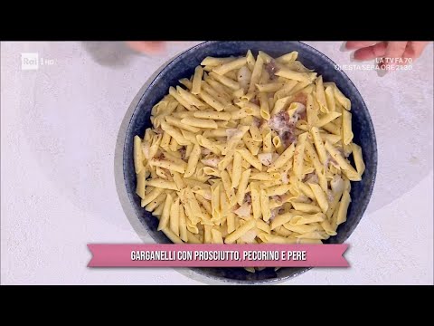 Garganelli con prosciutto, pecorino e pere - È sempre mezzogiorno - 28/02/2024