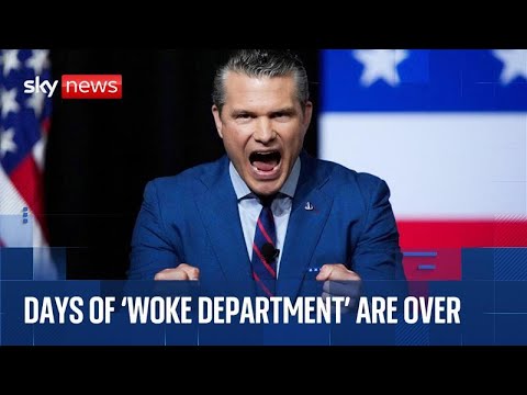 LIVE: Trump and Hegseth address the media ahead of meeting with America's top military personnel