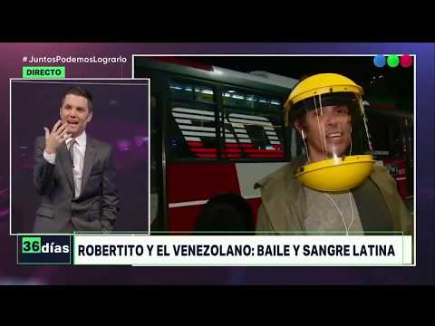 Robertito bailó merengue en pleno control policial - Juntos Podemos Lograrlo