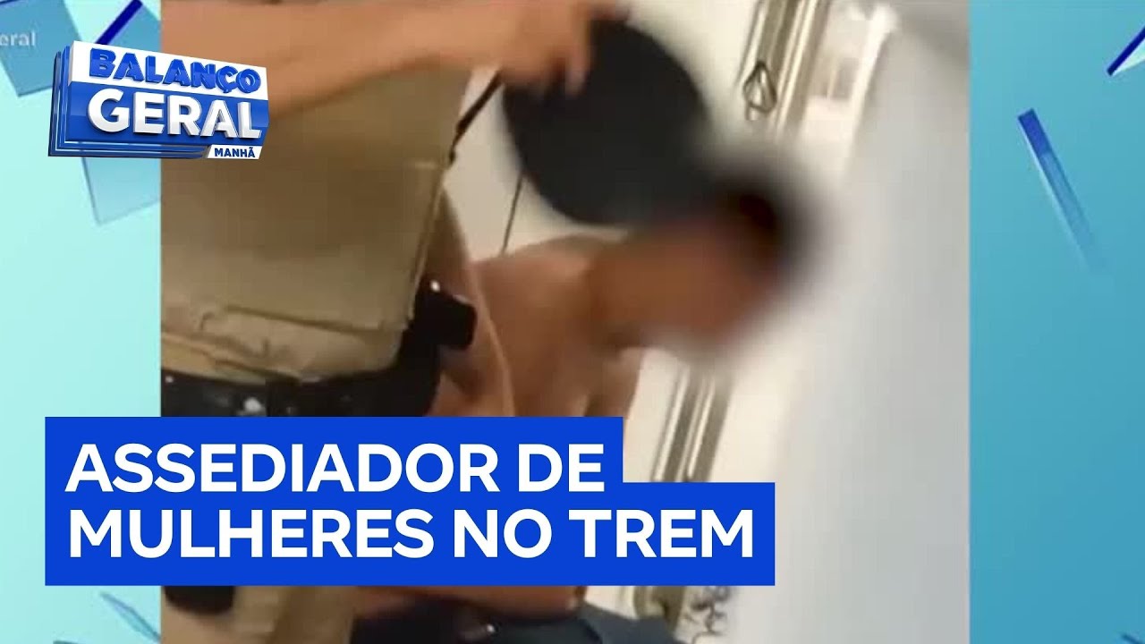 Homem suspeito de assediar mulher em vagão de trem é preso em São Paulo