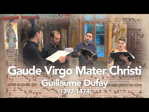 Gaude Virgo Mater Christi (Богородице Дево радуйся)- Guillaum Dufay (1397-1474)