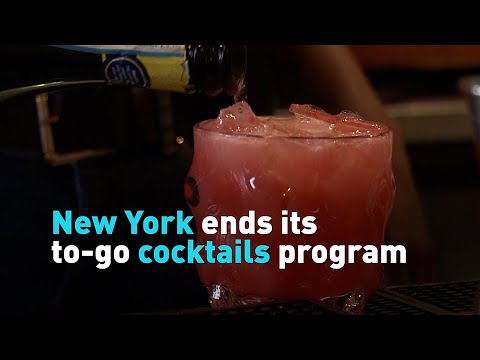 New York ends its to-go cocktails program