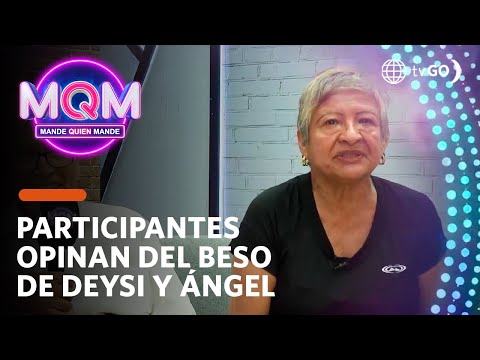 Mande Quien Mande: Compañeros de Deysi y Ángel creen que su beso fue puro show (HOY)