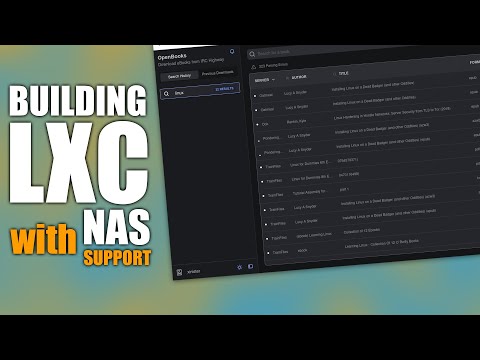 Building Proxmox LXC with smb / cifs support From Your NAS