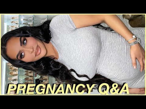PREGNANCY Q&A! GET READY WITH ME