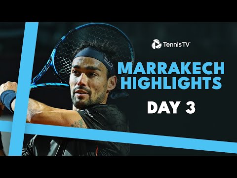 Fognini vs Djere Contest; Berrettini & Sonego In Action | Marrakech 2024 Day 3 Highlights