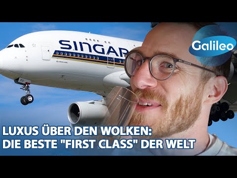 Luxus über den Wolken: Reporter Christoph testet die beste First Class der Welt!