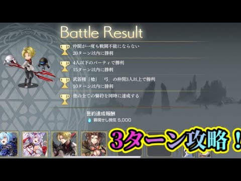 【アナザーエデン】【アナデン】6/24〜 セティー顕現結実 槍・弓キャラ3人以上編成 3ターンクリア 全誓約同時達成例【Another Eden】
