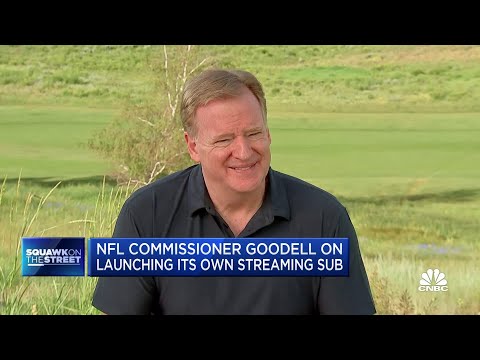 I believe NFL media rights will be moving to a streaming service, says NFL’s Goodell