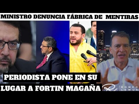 Descubren  FABRICA de NOTICIAS  falsas de opositores/ Periodista pone en su lugar a Fortín Magaña.