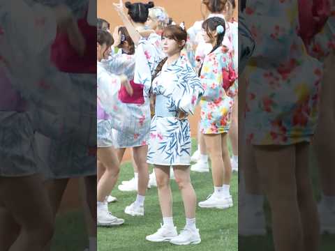 本番前に振り付けの確認をする李珠珢 이주은  (Lee Ju-Eun)  Fubon Angels #台湾チア #cheerleader  2025/9/7【台湾チアTV】