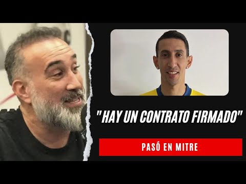 Ángel Di María jugaría en el fútbol argentino y Gabriel Anello tiró el bombazo del año