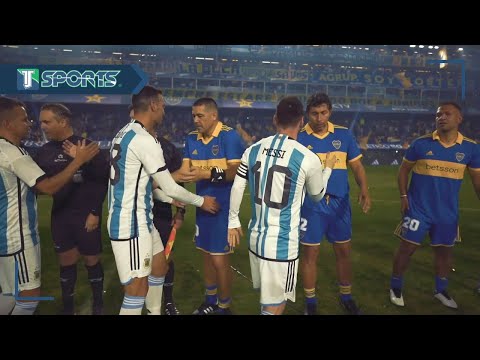 ¡UNA FIESTA! Asi? se VIVIO? el HOMENAJE a Juan Roma?n Riquelme en La Bombonera de Boca Juniors