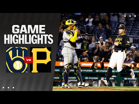 Brewers vs. Pirates Game Highlights (4/22/24) | MLB Highlights