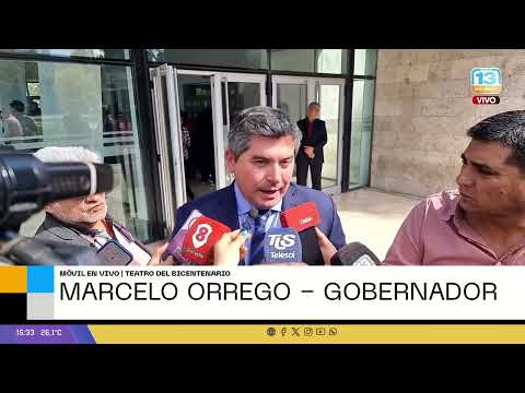 Marcelo Orrego en rueda de prensa en la previa del lanzamiento de Argoliva 2024