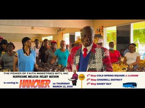 PFMI Hurricane Relief Mission Comes to Hanover on March 12, 2026