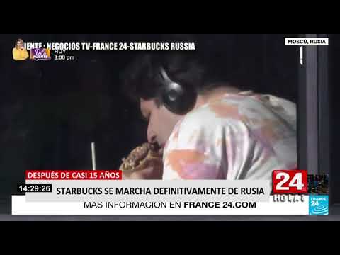 Starbucks anuncia su salida definitiva de Rusia por ataques contra Ucrania
