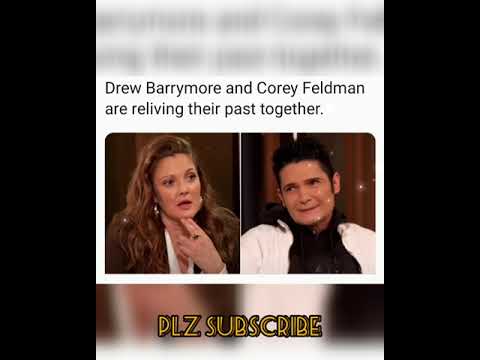 Drew Barrymore and Corey Feldman are reliving their past together