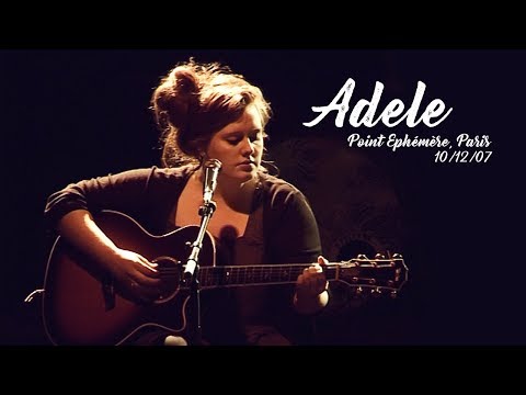 Adele live at Le Point Ephémère 2007