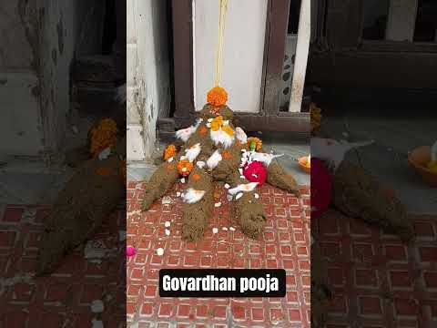 Govardhan pooja #Diwali ka Vlog jaldi aayega #
