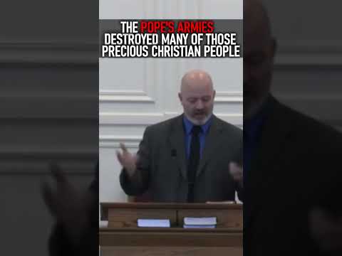 The Pope's Armies Destroyed Many of those Precious Christians - Pastor Patrick Hines Sermon #shorts