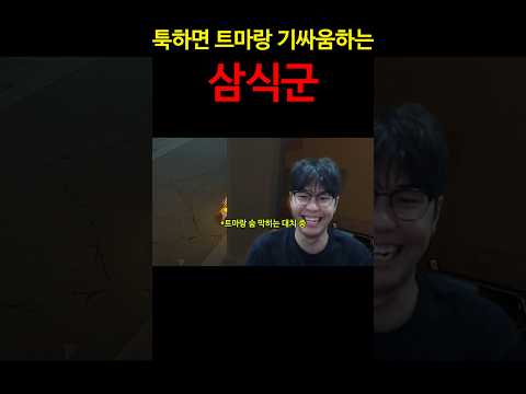 툭하면 트마랑 기싸움하는 삼식군