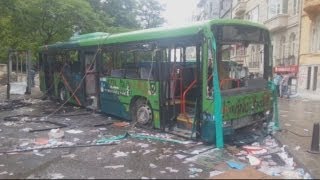 مشاهد التقطت فجراً ..عقب أعمال الشغب المدمرة التى شهدتها اسطنبول