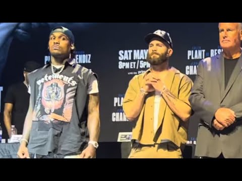 Caleb Plant & Jermall Charlo FACE OFFS vs Resendiz & LaManna