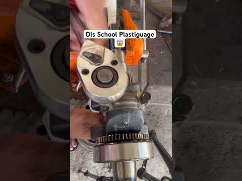 Ols School Plasticguage😱 #bjuneworks #highlights #subscribe #mechanic #tips #youtube